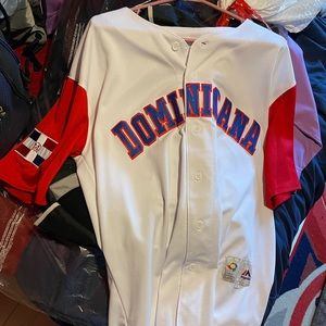 Adrian Beltre WBC jersey. DR, Texas Rangers